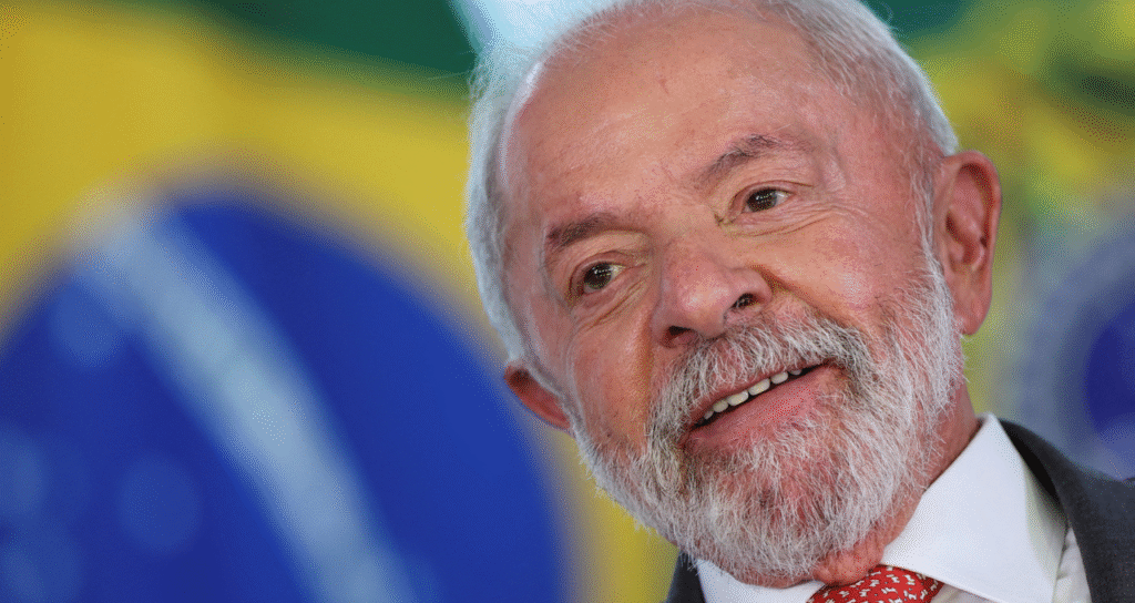 presidente luiz inacio lula da silva durante cerimonia no palacio do planalto 30072025 reutersadriano machado